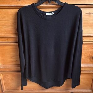 rag & bone Classic Black Crew Neck Sweater size S/P